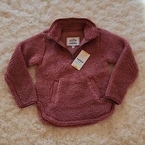 New Girls Sherpa Pullover